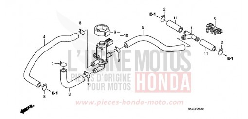 AIR INJECTION CONTROLVALVE VFR1200FDD de 2013